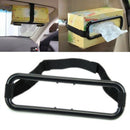 Auto Accessories Car Sun Visor Tissue Box Holder Paper Napkin Seat Back Bra