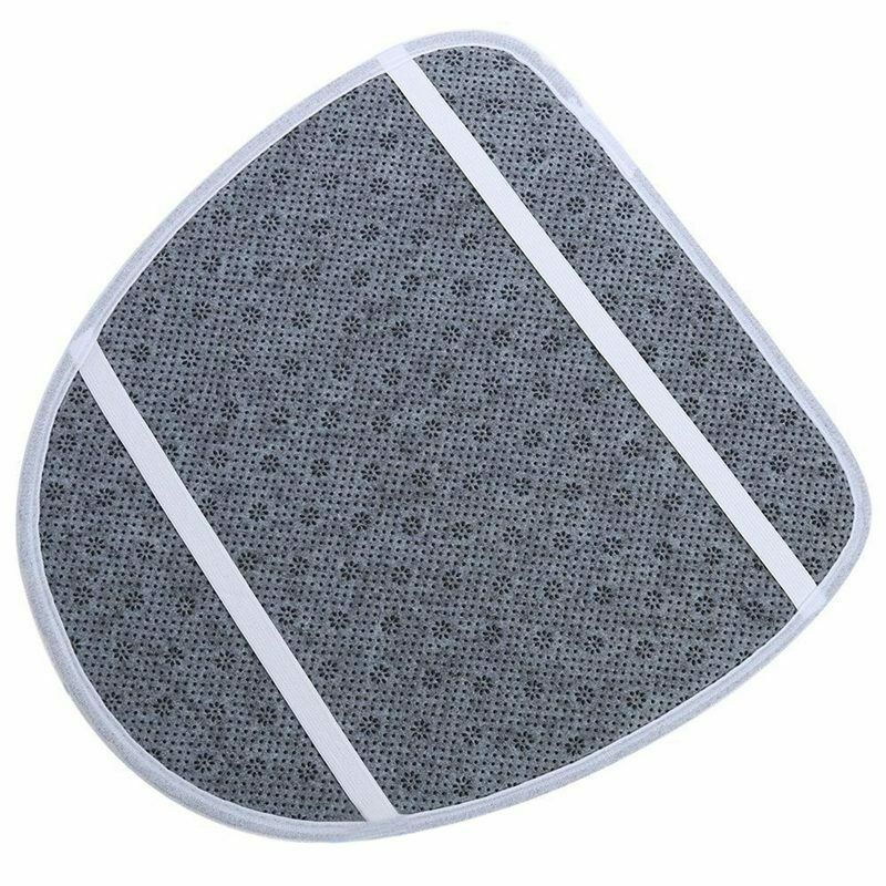 3 Piece Floral Non Slip Soft Bath Mat Set Pedestal Bathroom Toilet Cover Ru R6J7