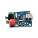 PCM2704USB sound card DAC decoder USB input coaxial fiber HIFI sound card d