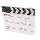 Acrylic Plastic 30x25 cm/11.8x9.8 inch Director Film Clapboard Cut Action Scene
