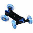 Table Top Dolly Mini Car Skater Track Slider Super Mute for DSLR Camera Cam