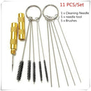 Nozzle Brush Durable Spray Cleaner Cleaning Kit Repair Tool Airbrush Practical