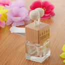 Car Air Freshener Hanging Glass Bottle for Essential Oils Car Perfume Bottle