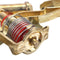 Hot New 1/2 Inch Dual Connector Zinc Alloy 360 Degree Rotate Rocker Arm Wat