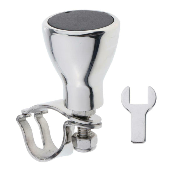 1 Set Marine Steering Wheel Spinner Knob Outboard Steering Kit -73.4x59.8mm