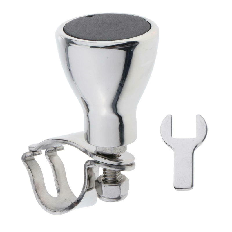 1 Set Marine Steering Wheel Spinner Knob Outboard Steering Kit -73.4x59.8mm