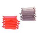 10x Pet Dog Food Bowl Basin Cat Dog Food Drink Water Bowl Dish Plate Tray Random