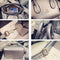 Fashion lovely women's pu leather top-handle shoulder bags female cute Cat  H7S5