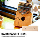 10 Key Kalimba DIY Kit Beech Thumb Piano Mbira Parts for Handwork Painting