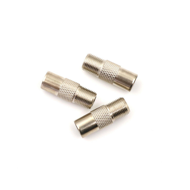 5Pcs RF Coax F Female to PAL 9.5 Male Connector TV Antenna ConnectorXP