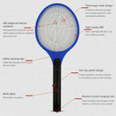 Mosquito Killer Electric Tennis Racket Insect Fly Bug Zapper Wasp Swatter X3B1
