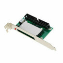 40-Pin Cf Compact Flash Card To 3.5 Ide Converter Adapter Pci Bracket Back  A4W6