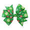 6Pcs Girl Christmas Holiday Gift Snowflake Ribbon Hair Bows Clip Girl Hairpin Gw