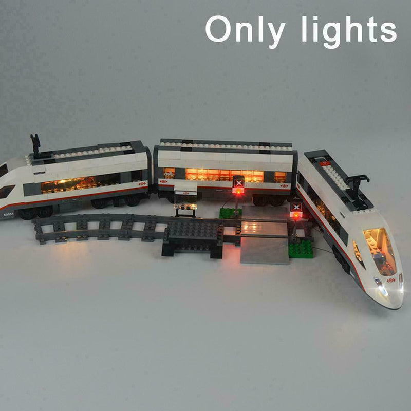 Led Light Kit For LEGO 60051Trains High-speed Passenger Favor Set Lighting U6J6