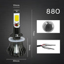 Monochrome 3000k yellow 880 Car LED Fog Light for car truck suv fog lamp po