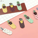1set/3pcs Fresh Cactus Books Marker of Page Stationery School Office SupplyB Gw