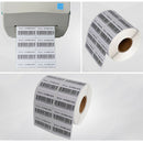 3000pcs 50x30mm Self  Supermarket Double Row Address Label Thermal Paper