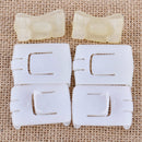 2set Seat Rail Runner Clip Slider Guide Piece fit for VW Golf Jetta Passat Hf