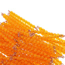 1000pcs Beads Bar Chain Kids Intelligence Development Toys Christmas Gift Orange