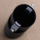 DIY 63mm Stainless Steel Car Modification Exhaust Pipe Muffler Tip Cover Durable