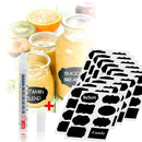 88pcs Chalkboard Label Stickers Kitchen Bottle Jars Organizer Tag with Pen
