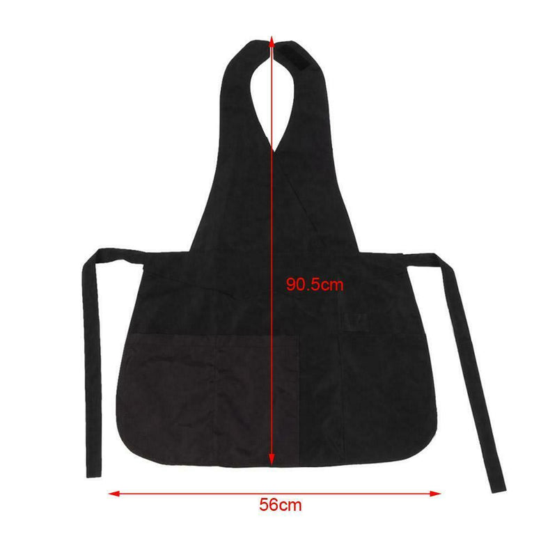Pro V-Neck 3pockets Hairdressing Wraps Barber Aprons Hair Styling Tools