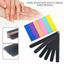 12Pcs Nail Files And Buffers Block Manicure Kits Rectangular Art Care