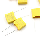 20Pcs 0.1UF X2 104 100NF 275V 10mm Regulation DIP Polypropylene Film Capacitor |