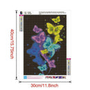 5D DIY Full Drill Diamond Painting Butterfly Embroidery Mosaic Kits (w1626)