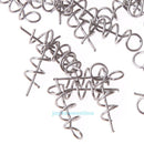 100pcs Spring Lock Pins Stainless Steel Bait Pin Crank Hook Connect Fixed Pin