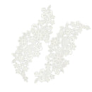 White Venise Lace Trims Motif Patch Guipure For Kleid Sewing Applique Craft