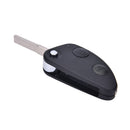 1x2 Button Flip Entry Remote Key Fob Case Shell Blade For Alfa Romeo 147 156 3C
