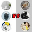 Toilet Brush and Holder Upgraded Modern Design with Strong Bristles,Bathroo
