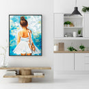 5D DIY Full Drill Diamond Painting Ballet Girl Cross Stitch Embroidery Set