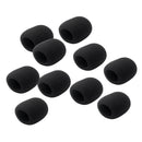 10 Pieces Handheld Microphone Cover Foam Windscreens for 40mm Mic Parts