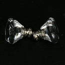 2Pcs Acrylic Drawer Knob Cabinet Closet Funiture Door Decor Pull Handle