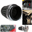 48mm Motorcycle Air Filter Mushroom Head Clamp-on Pod Filter Air Cleaner A