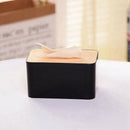 Desk Decoration Wooden Tissue Box Storage Box European Home Style Home Tiss C8N2
