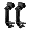 Pack of 4 Drum Rim Microphone Clip Clamp Stage Performance Accessory