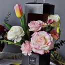Lighthouse Portable Flower Paper Box Folding Floral Box Packaging Flower Ba B4H3