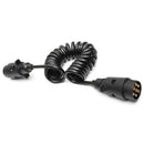 2M 7 Pin Car Towing Trailer Light Board Extension Cable Lead Truck Plug Soc