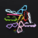10x Cute Hairpin Puppy Pet Dog Cat Hair Bows Clips Glass Grooming Accessories A