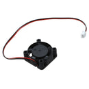 25mm x 10mm 2Pin DC 12V 0.05A Black Plastic Mini Cooling Fan