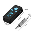 X6 Bluetooth Receiver 3.5mm Jack Car AUX Audio Wireless Adapter Car Kits