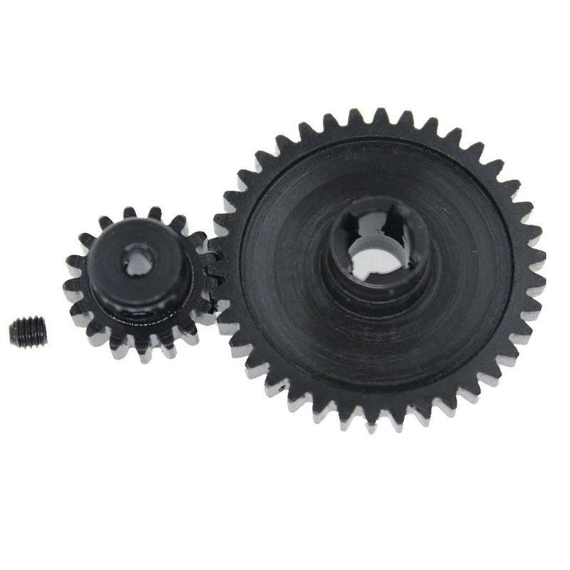 Black 27T Pinion Motor Gear U38T Servo Gear for 1/18 A979-B K929-B RC Buggy