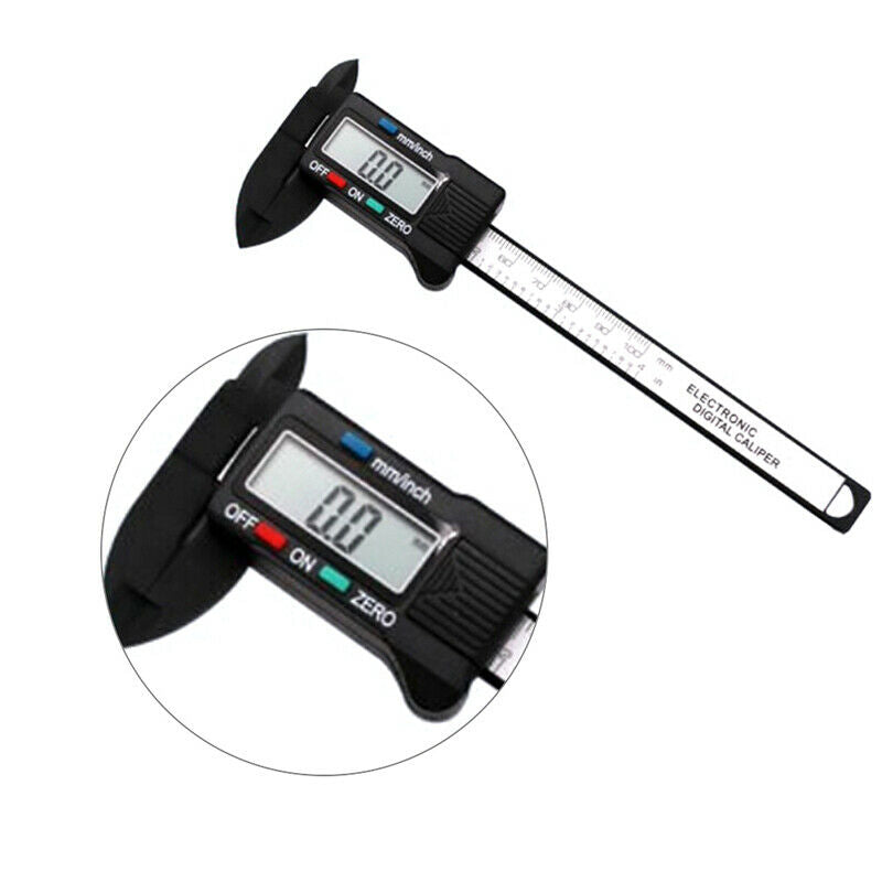 Arrival  LCD Digital Electronic Carbon Fiber Vernier Micrometer Measuring T Hn