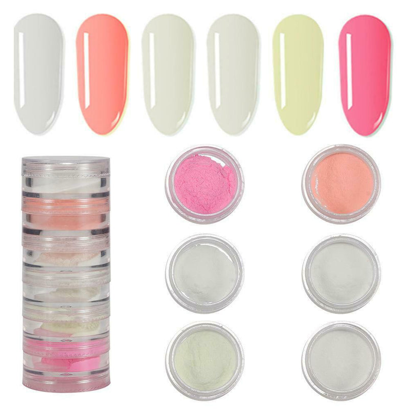 Luminous Pigment Fluorescent Powder Glow In The Dark DIY Painting Nail Art Decor