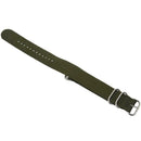 For Smart Watch Sports Nylon Watch Band Wrist Strap Bracelet, Army Green
