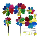 1Pc Colorful Sequins Windmill Wind Spinner Home Garden Yard Decoration Kids TME