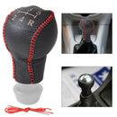 Real Leather 5-Speed Gear Shift Knob Cover fit for Peugeot 307 308 Citroen C2 C4